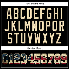 Load image into Gallery viewer, Custom Black Vintage USA Flag Crimson-Cream Long Sleeve Performance T-Shirt