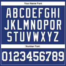 Load image into Gallery viewer, Custom Royal White-Red Long Sleeve Performance T-Shirt