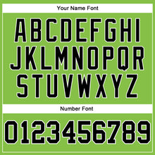 Load image into Gallery viewer, Custom Neon Green Black-White Long Sleeve Performance T-Shirt