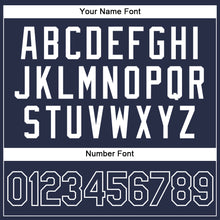 Load image into Gallery viewer, Custom Navy Navy-White Authentic Sleeveless Baseball Jersey