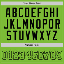 Load image into Gallery viewer, Custom Neon Green Neon Green-Black Authentic Basketball Jersey