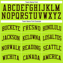 Load image into Gallery viewer, Custom Neon Green Brown Authentic Throwback Basketball Jersey