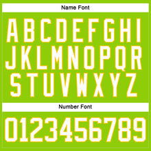 Load image into Gallery viewer, Custom Neon Green White-Yellow Hockey Lace Neck Jersey