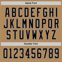 Load image into Gallery viewer, Custom Old Gold Black-Gray Hockey Jersey