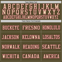 Load image into Gallery viewer, Custom Olive Maroon-Cream Mesh Authentic Salute To Service Football Jersey