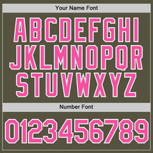 Load image into Gallery viewer, Custom Olive Pink-White Performance Salute To Service T-Shirt