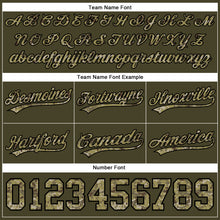 Load image into Gallery viewer, Custom Olive Camo Cream-Black Authentic Salute To Service Basketball Shorts