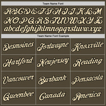 Load image into Gallery viewer, Custom Olive Black-Cream Authentic Throwback Salute To Service Basketball Jersey