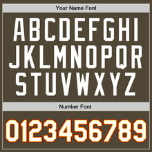 Load image into Gallery viewer, Custom Olive Gold-Red Authentic Throwback Salute To Service Basketball Jersey