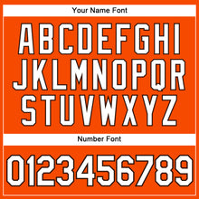 Load image into Gallery viewer, Custom Orange White-Brown Authentic Sleeveless Baseball Jersey