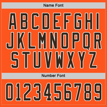 Load image into Gallery viewer, Custom Orange Brown-White Hockey Jersey