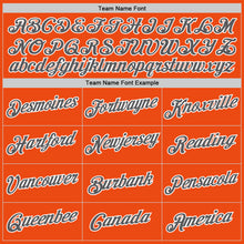 Load image into Gallery viewer, Custom Orange Steel Gray-White Performance T-Shirt
