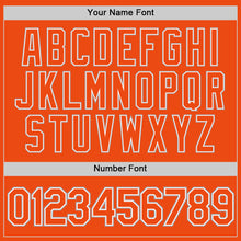 Load image into Gallery viewer, Custom Orange Orange-Gray Performance T-Shirt