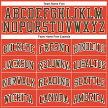 Load image into Gallery viewer, Custom Orange Olive-White Authentic Throwback Basketball Jersey