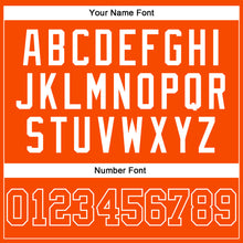 Load image into Gallery viewer, Custom Orange Orange-White Authentic Throwback Basketball Jersey