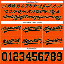 Load image into Gallery viewer, Custom Orange Black-Old Gold Authentic Basketball Shorts