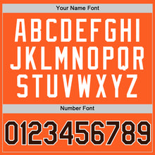 Load image into Gallery viewer, Custom Orange Brown-White Authentic Throwback Baseball Jersey