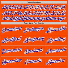 Load image into Gallery viewer, Custom Orange Purple-White Authentic Throwback Basketball Jersey