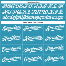 Load image into Gallery viewer, Custom Panther Blue White Authentic Baseball Jersey