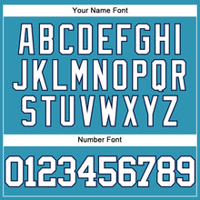 Load image into Gallery viewer, Custom Panther Blue White-Navy Authentic Baseball Jersey