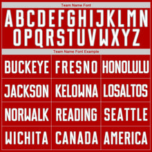 Load image into Gallery viewer, Custom Red White-Gray Authentic Baseball Jersey