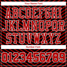 Load image into Gallery viewer, Custom Red Red-Black Round Neck Sublimation Basketball Suit Jersey