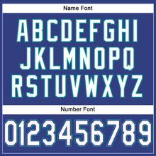 Load image into Gallery viewer, Custom Royal White-Purple Mesh Authentic Football Jersey