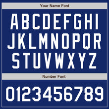 Load image into Gallery viewer, Custom Royal White Authentic Baseball Jersey