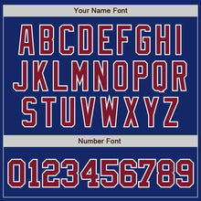 Load image into Gallery viewer, Custom Royal Crimson-White Authentic Baseball Jersey