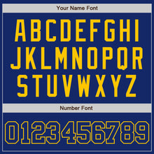 Load image into Gallery viewer, Custom Royal Royal-Gold Authentic Baseball Jersey