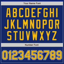 Load image into Gallery viewer, Custom Royal Gold-White Authentic Baseball Jersey