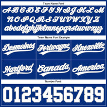 Load image into Gallery viewer, Custom Royal White-Gray Authentic Basketball Shorts