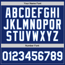 Load image into Gallery viewer, Custom Royal White-Light Blue Authentic Throwback Basketball Jersey