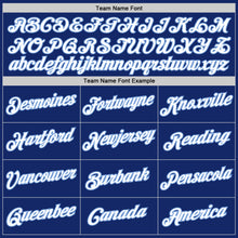 Load image into Gallery viewer, Custom Royal White-Light Blue Authentic Throwback Basketball Jersey