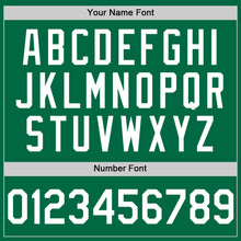 Load image into Gallery viewer, Custom Kelly Green White Authentic Sleeveless Baseball Jersey