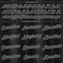 Load image into Gallery viewer, Custom Black Snakeskin Black-Gray 3D Pattern Design Authentic Basketball Jersey