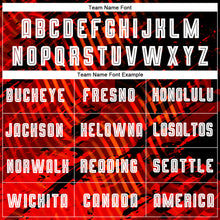 Load image into Gallery viewer, Custom Red White-Black Sublimation Soccer Uniform Jersey