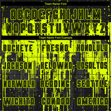 Load image into Gallery viewer, Custom Neon Green Black Sublimation Soccer Uniform Jersey