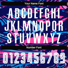 Load image into Gallery viewer, Custom Figure White-Pink Sublimation Soccer Uniform Jersey