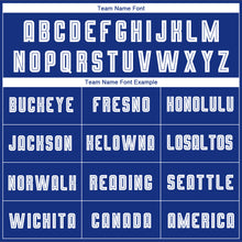 Load image into Gallery viewer, Custom Light Blue White-Royal Sublimation Fade Fashion Soccer Uniform Jersey