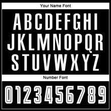 Load image into Gallery viewer, Custom Black White Sublimation Soccer Uniform Jersey