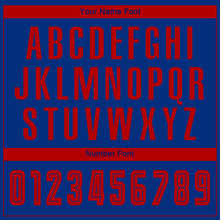 Load image into Gallery viewer, Custom Royal Red Sublimation Soccer Uniform Jersey