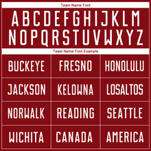 Load image into Gallery viewer, Custom Red White Sublimation Soccer Uniform Jersey