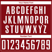 Load image into Gallery viewer, Custom Red White Sublimation Soccer Uniform Jersey