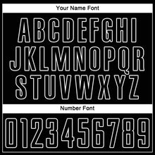 Load image into Gallery viewer, Custom Royal Black-White Sublimation Soccer Uniform Jersey