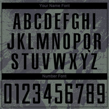 Load image into Gallery viewer, Custom Olive Black Sublimation Salute To Service Soccer Uniform Jersey