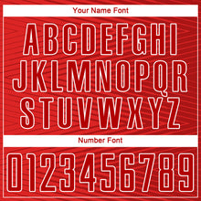 Load image into Gallery viewer, Custom Red Red-Black Sublimation Soccer Uniform Jersey