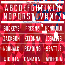 Load image into Gallery viewer, Custom Red White Sublimation Soccer Uniform Jersey