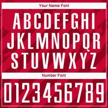 Load image into Gallery viewer, Custom Red White Sublimation Soccer Uniform Jersey