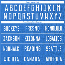 Load image into Gallery viewer, Custom Light Blue White Sublimation Soccer Uniform Jersey